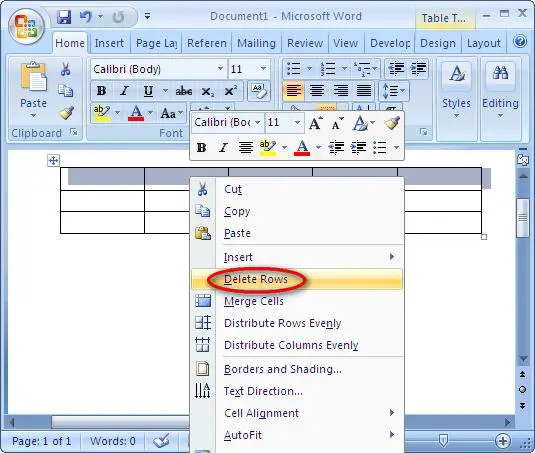 How To Remove Row And Column Lines From A Table In Microsoft Word 