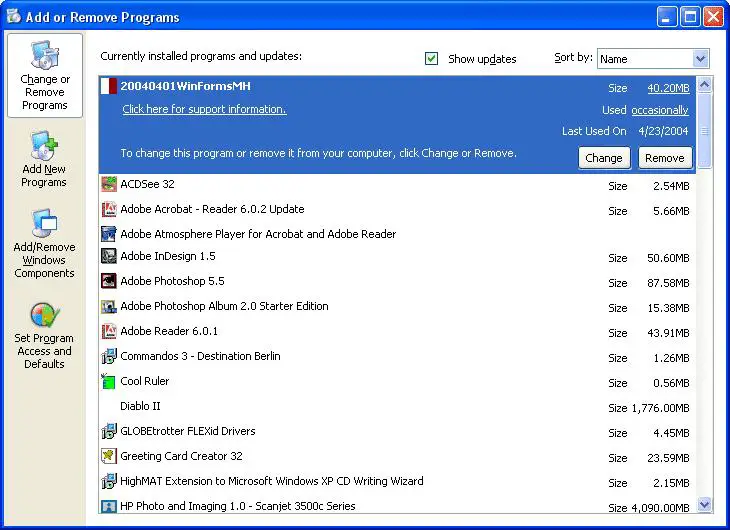 Microsoft Mats Program Install And Uninstall