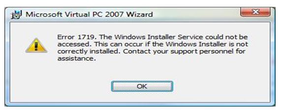 Windows Installer Msi Error 1316