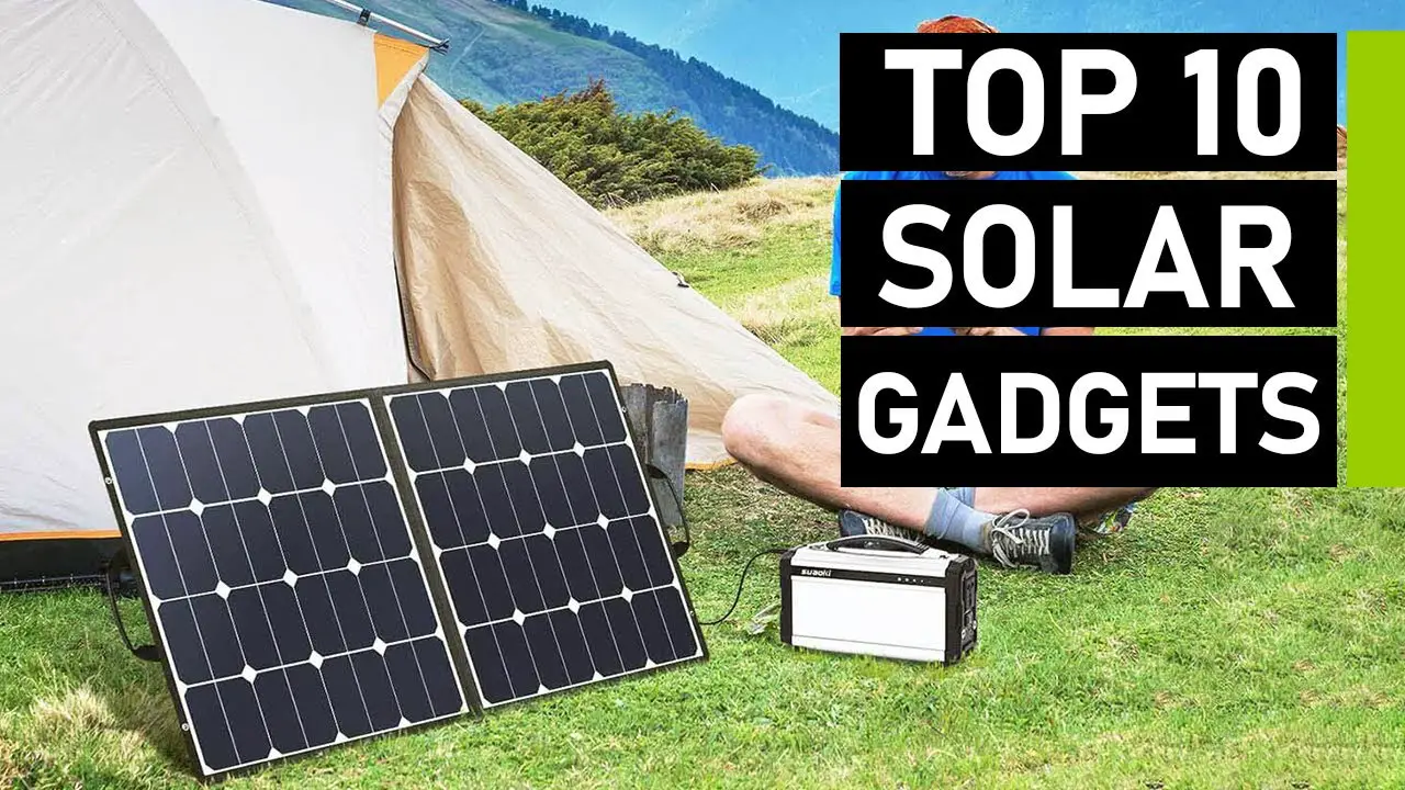 Top 10 Gadgets Work With Solar Power - Techyv.com