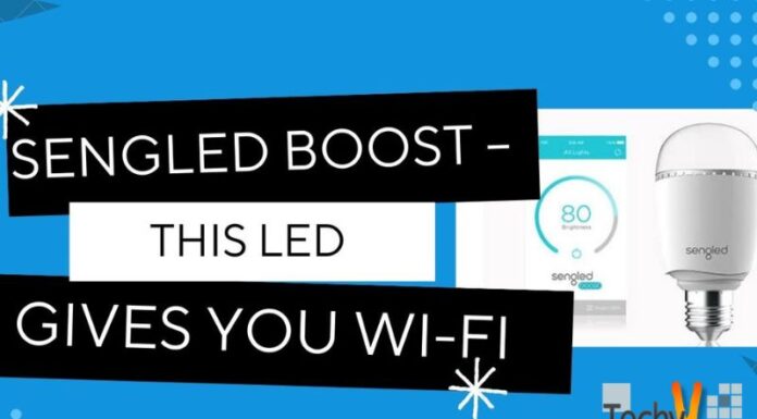Sengled boost – This LED gives you Wi-Fi.