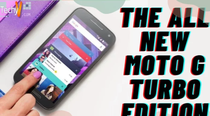 The All New Moto G TURBO Edition