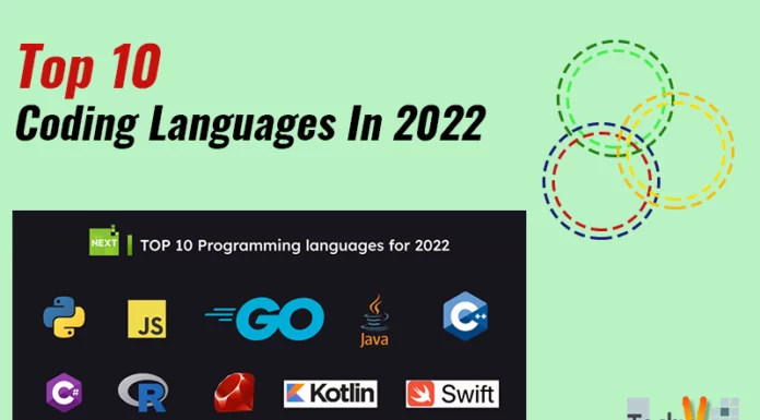 Top 10 Coding Languages In 2022