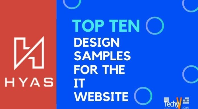 Top Ten Design Samples For The IT Website