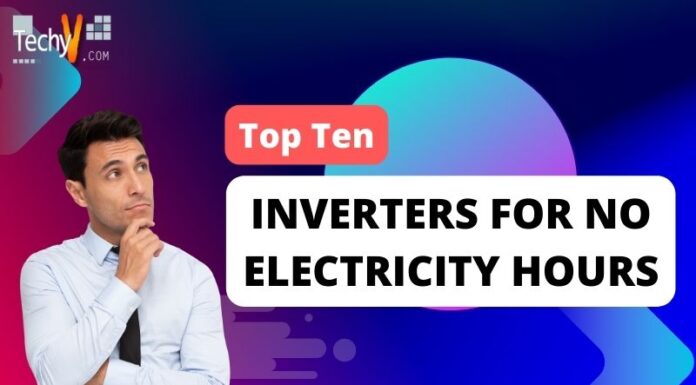 Top Ten Inverters For No Electricity Hours