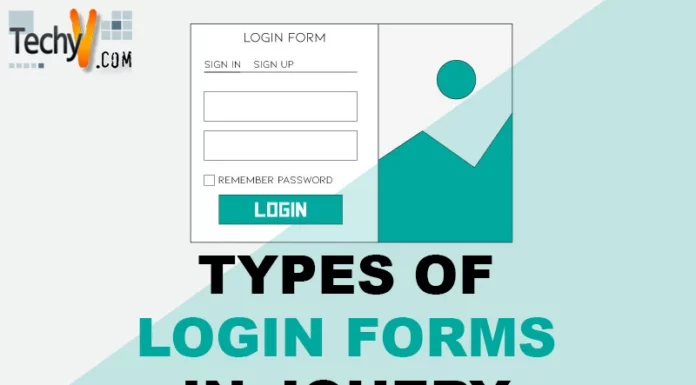Types of Login Forms in JQuery