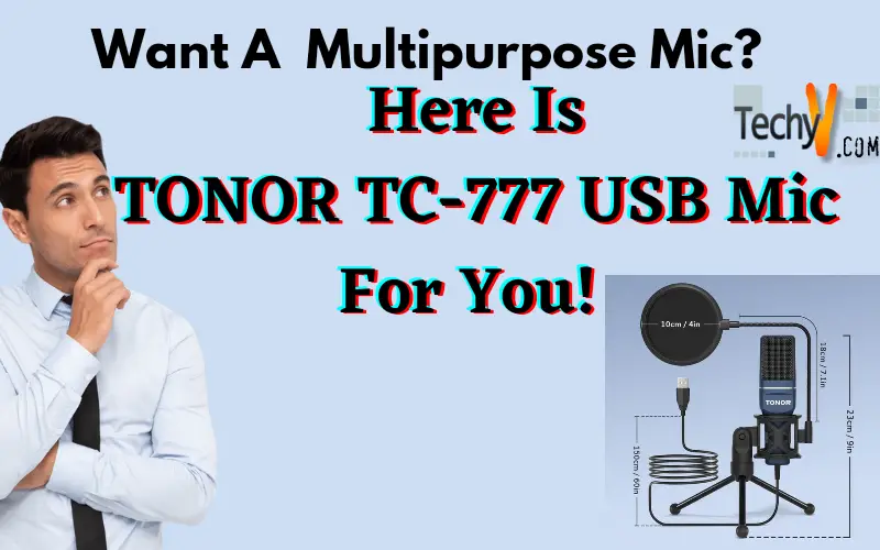 TONOR USB Microphone TC-777 and Microphone Stand India