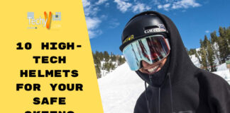 10 high tech helmets for your safe skiing