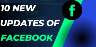 10 new updates of facebook