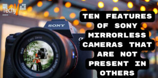 Ten features of sony mirrorless cameras that are not present in others