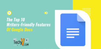 The top 10 writers friendly features of google docs