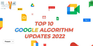 The top ten google algorithm updates 2022