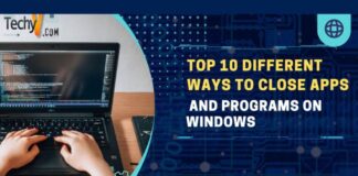 Top 10 different ways to close apps and programs on windows