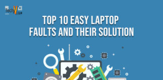 Top 10 easy laptop faults and their solution