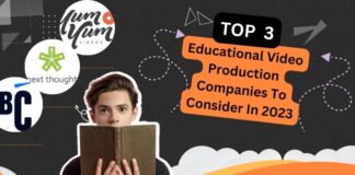 Top 3 educational video production companies