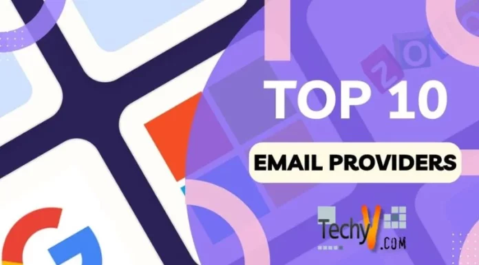 Top 10 Email Providers