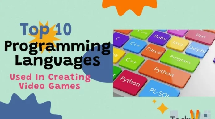 Top 10 Programming Languages Used In Creating Video Games