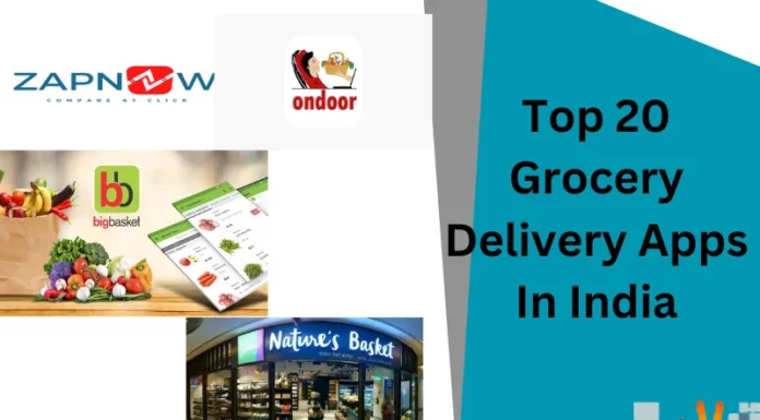 Top 20 Grocery Delivery Apps In India