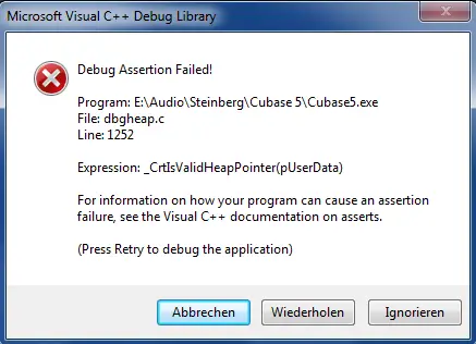 Cubase 5 Error While Starting It Techyv Com