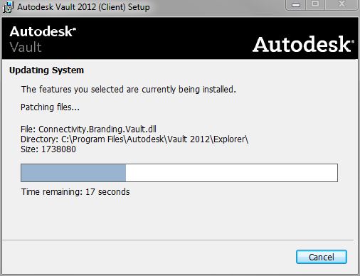 Error 1328 on Vault 2012 Update 1: Error Applying Patch to File ...