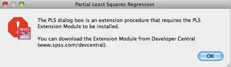 Partial least squares regression