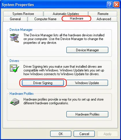 System properties