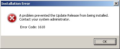 skype install error code 1618