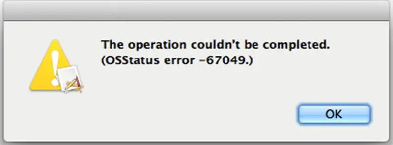 MAC error message has occurred - Techyv.com