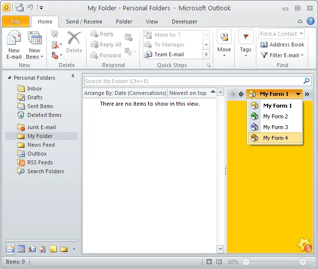 outlook live mail stationery