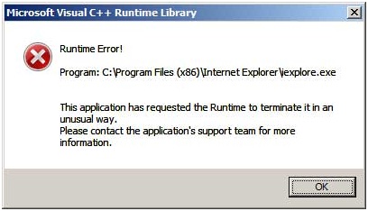 Microsoft Visual C Runtime Library Pdf File Through Internet Explorer 8 Techyv Com