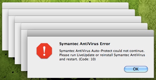 symantec antivirus update