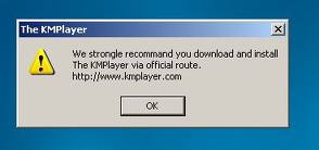 the kmplayer has stopped working windows 7