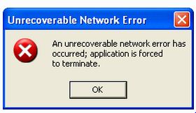 Unrecoverable Network Error on Windows XP - Techyv.com