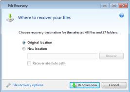 File Recovery