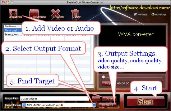 Best RM file to WMA converter for Apple Macintosh .RM to .WMA Converter Portable.