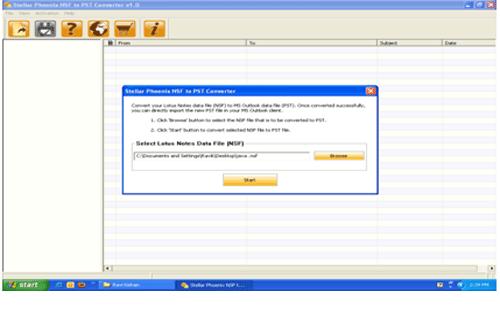 Download Stellar NSF to PST converter 