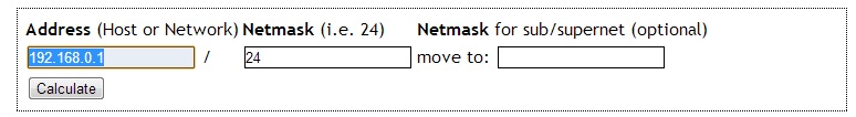 Enter the host IP address