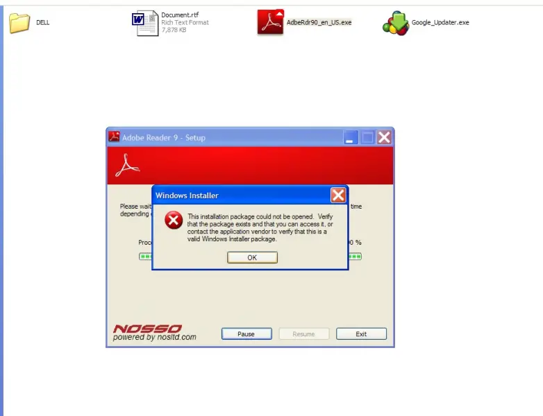 Windows Installation Error on Setting Up Software - Techyv.com