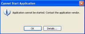 Cannot Start Application After Installing A Program - Techyv.com