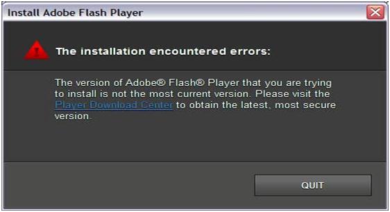 flashcode 2032 error