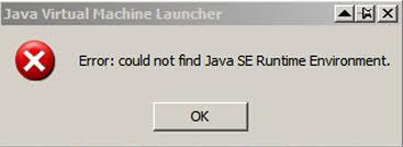 java virtual machine launcher a java exception has occurred minecraft