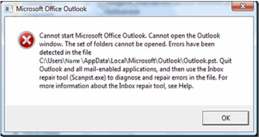 microsoft outlook will not open