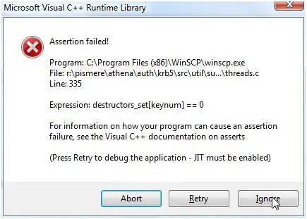 Winscp Error Looking For Help Techyv Com