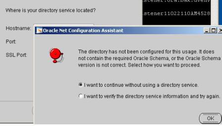 Oracle net configuration assistant настройка