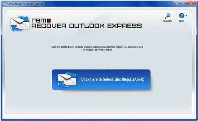 Remo Recover Outlook Express