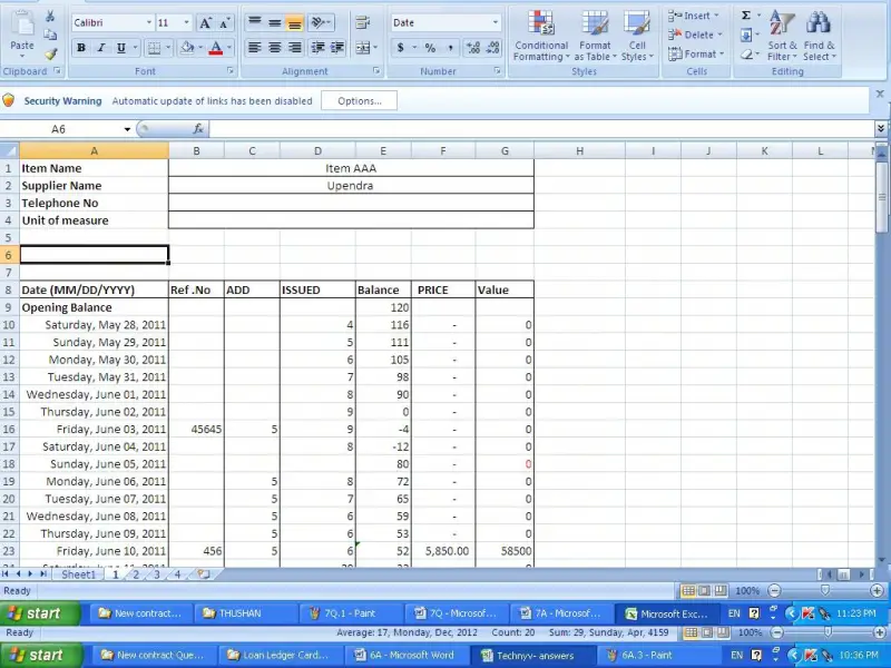 Extracting data from many sheet