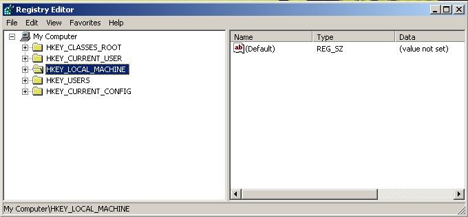 Registry Editor