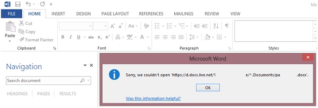 Sorry, we couldn’t open ‘https://d.docs/1e/^.Documents/pa.docx