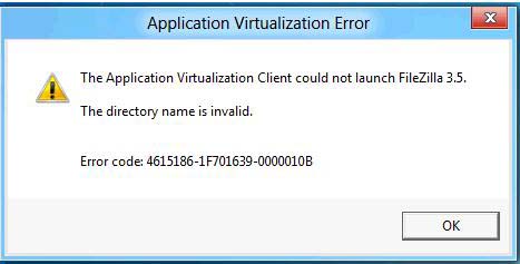 Application Virtualization Error on Windows 8 - Techyv.com