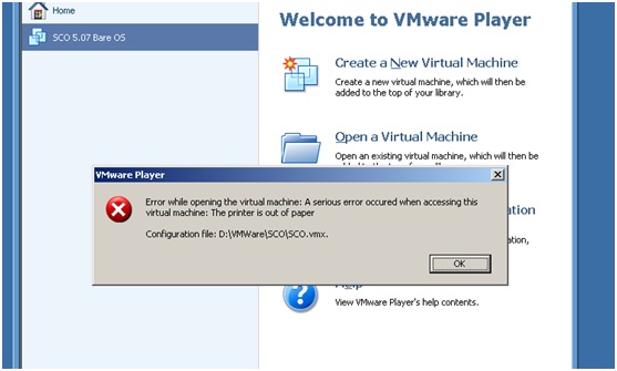 vmware player screen too small
